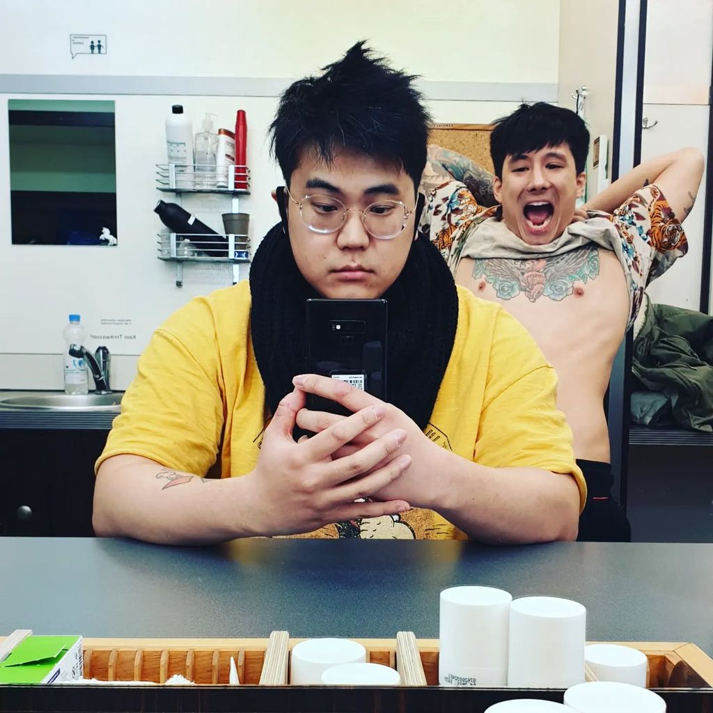 Joon Kim und Julien Bam im Februar 2022