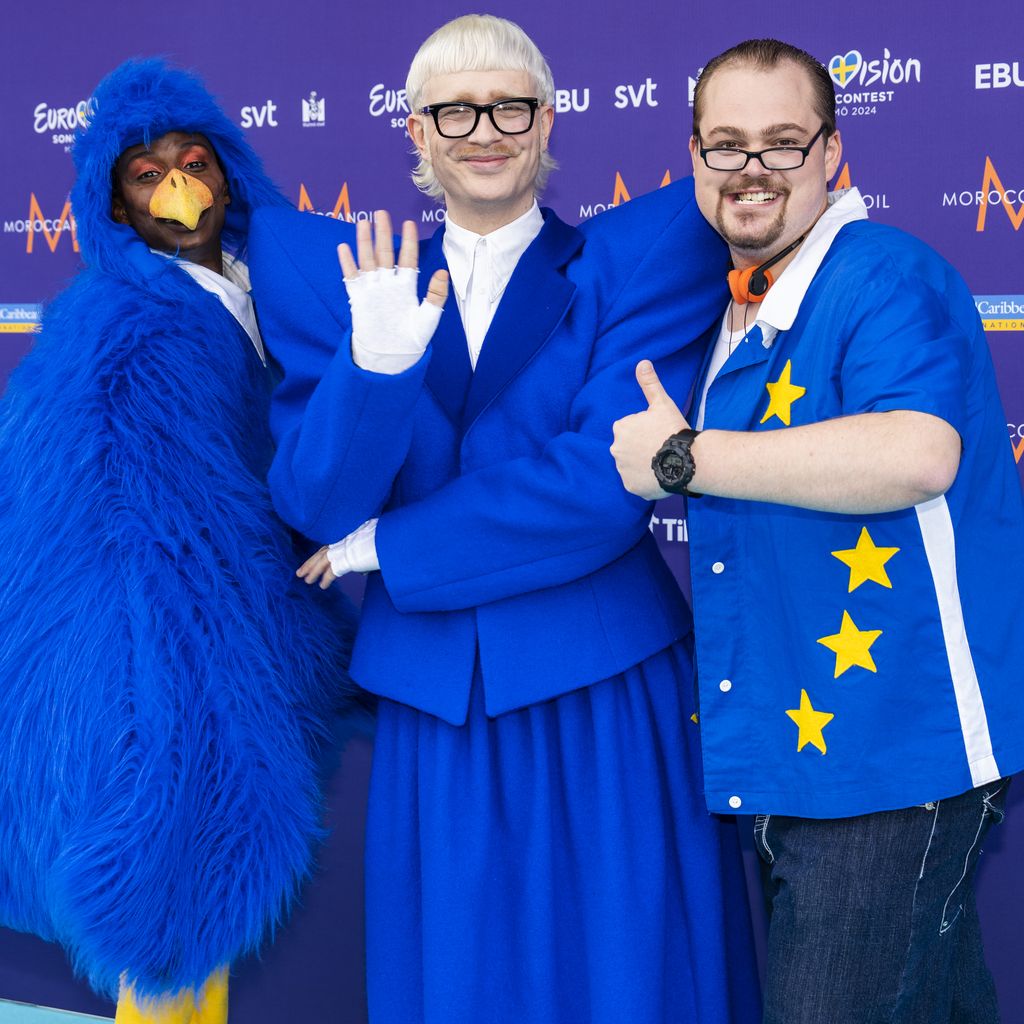 Joost Klein bei der Eröffnungszeremonie vom ESC, 2024