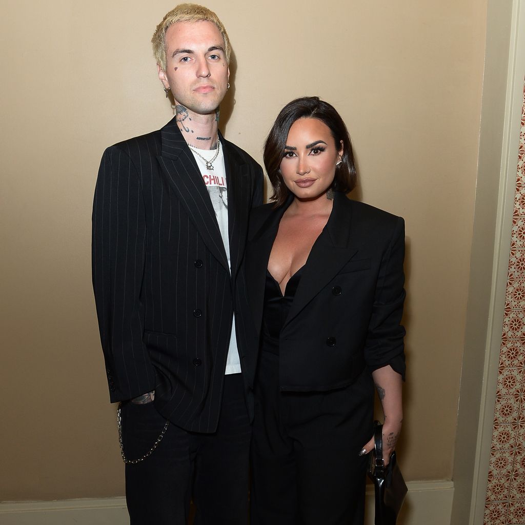 Jordan Lutes und Demi Lovato im Mai 2024