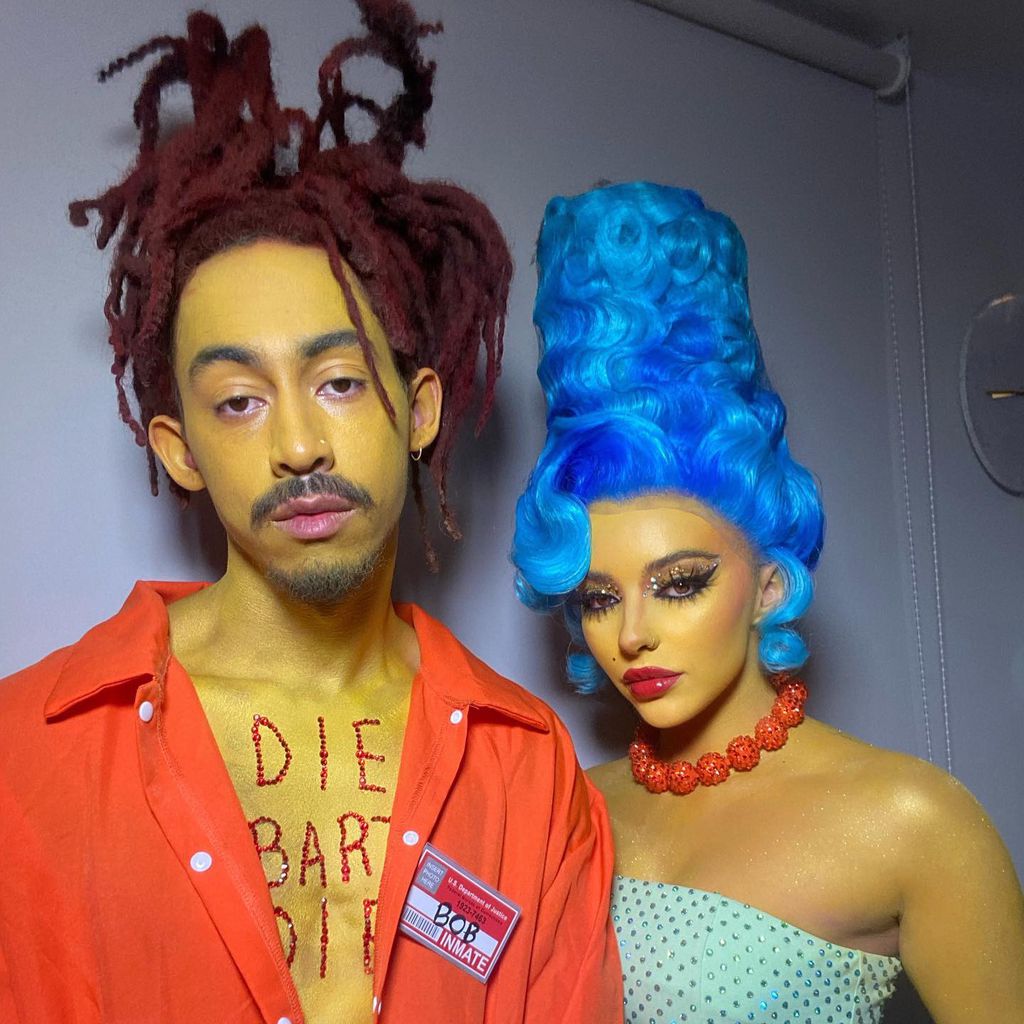 Jordan Stephens und Jade Thirlwall an Halloween 2021