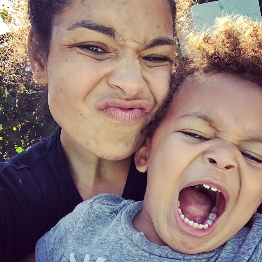 Jordin Sparks und ihr Sohn Dana Isaiah Jr.