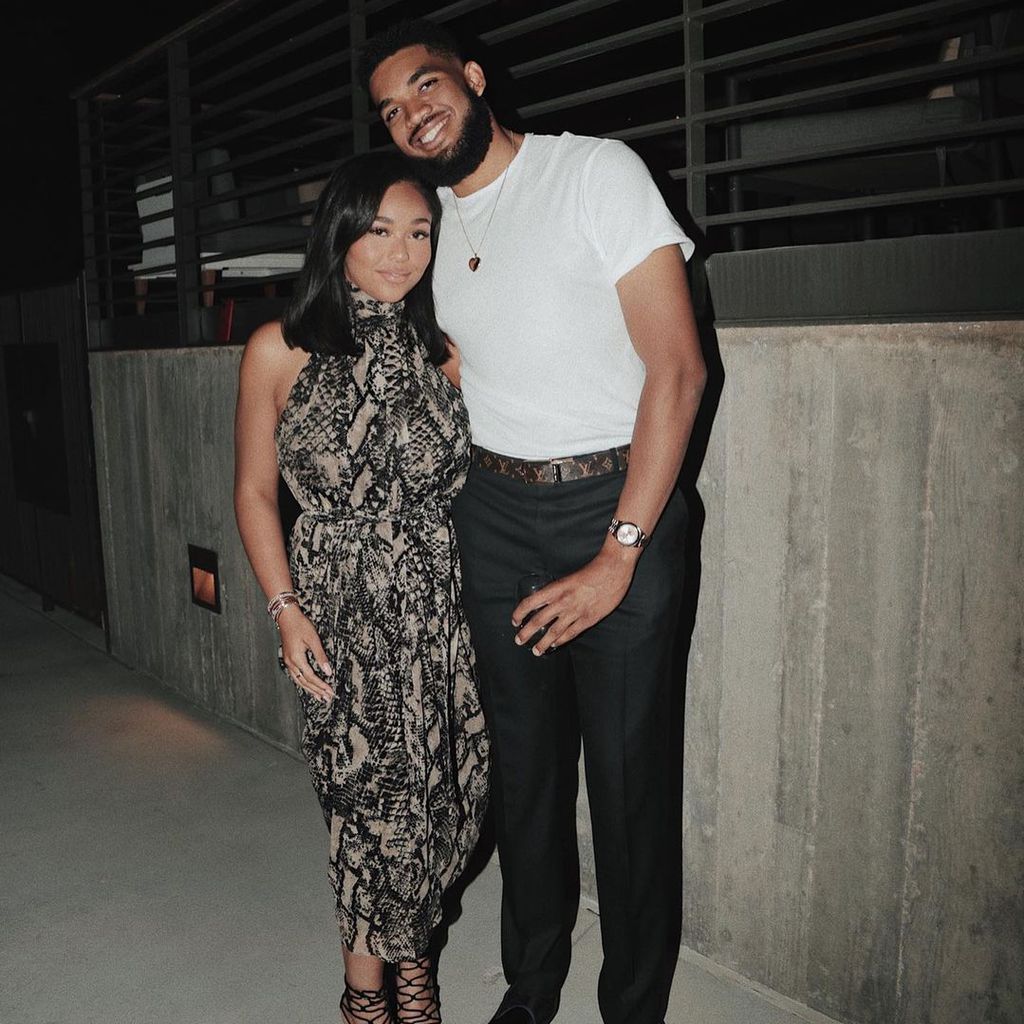 Jordyn Woods mit ihrem Freund Karl-Anthony Towns
