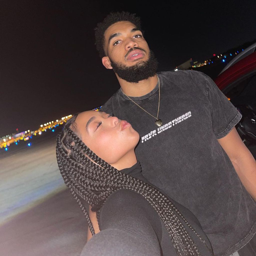 Jordyn Woods mit ihrem Freund Karl-Anthony Towns