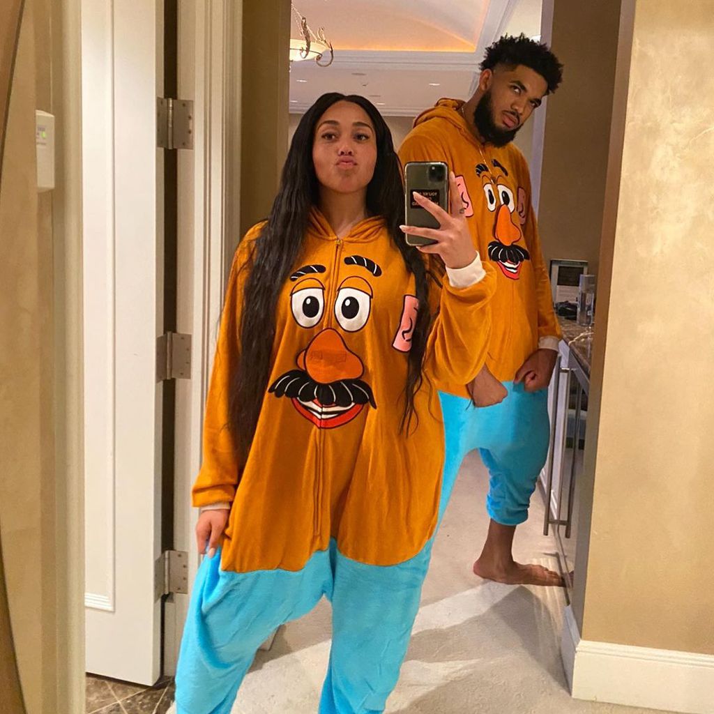 Jordyn Woods und Karl-Anthony Towns