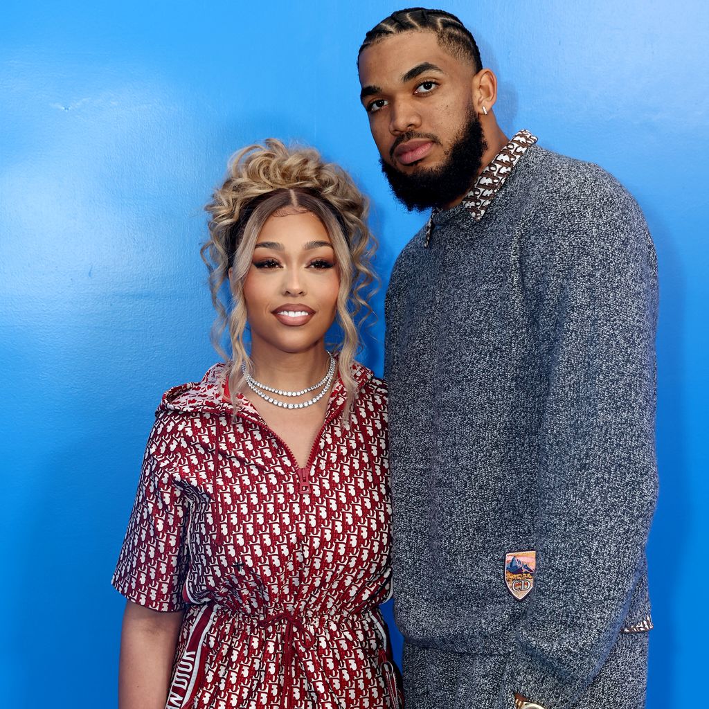 Jordyn Woods and Karl-Anthony Towns im Mai 2022