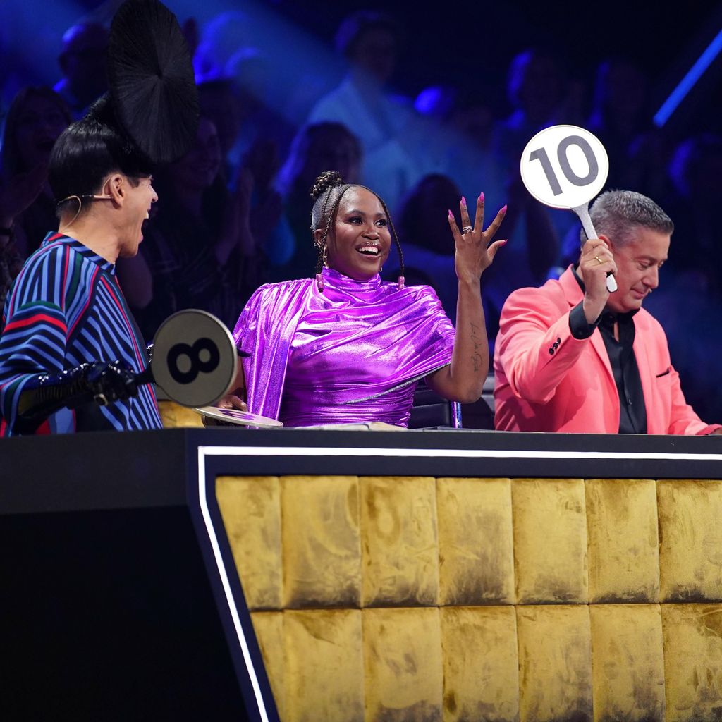 Jorge González, Motsi Mabuse und Joachim Llambi, 2024