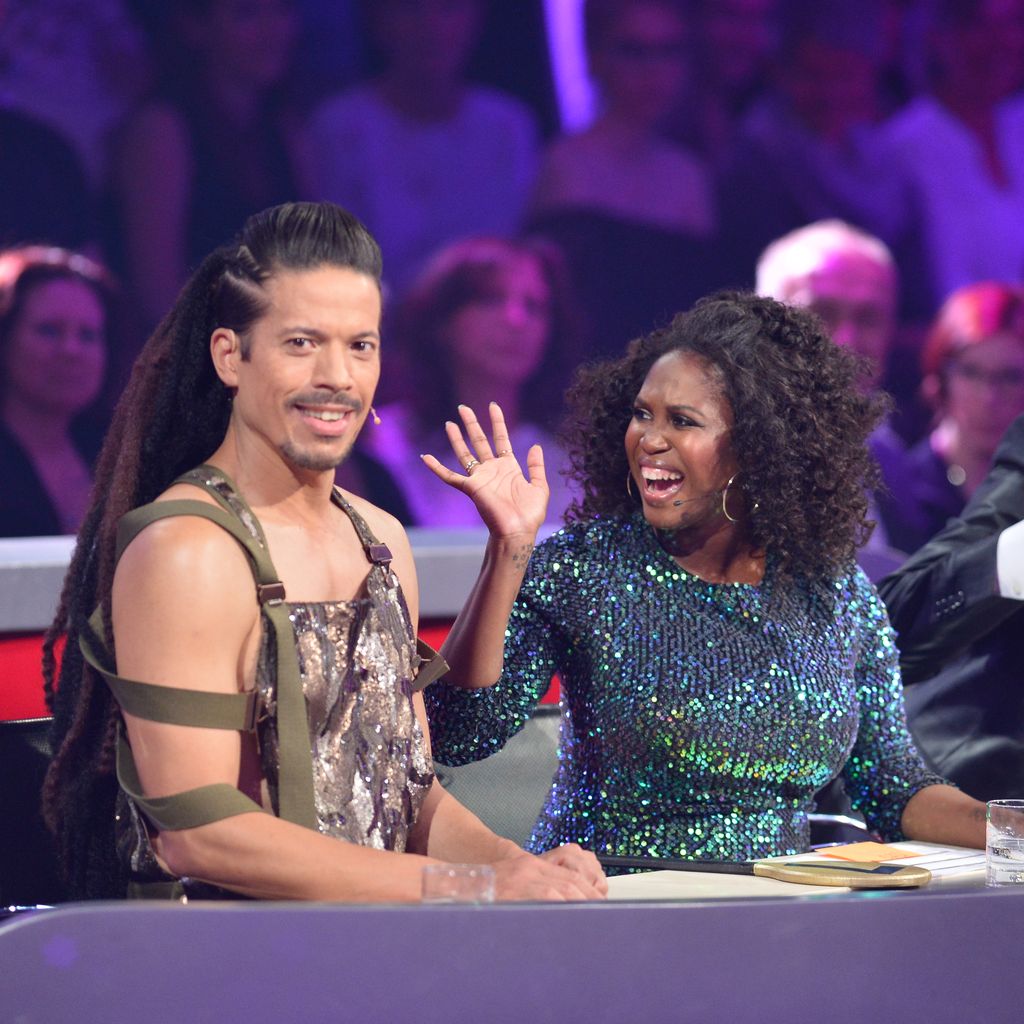 Jorge González, Motsi Mabuse und Joachim Llambi bei "Let's Dance"