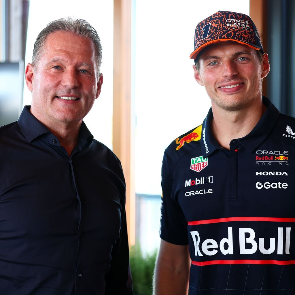 Jos und Max Verstappen, August 2025