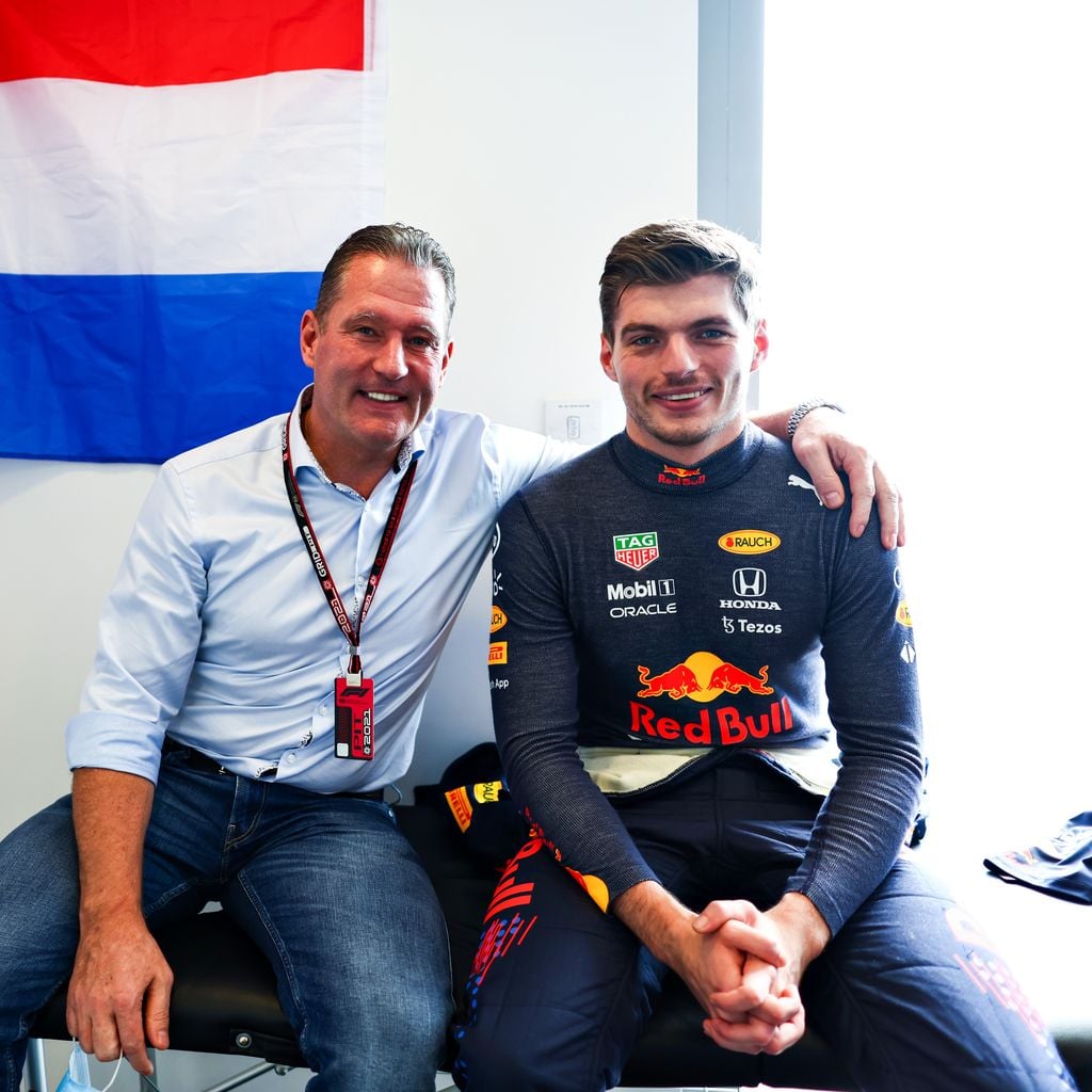 Jos und Max Verstappen im Dezember 2021