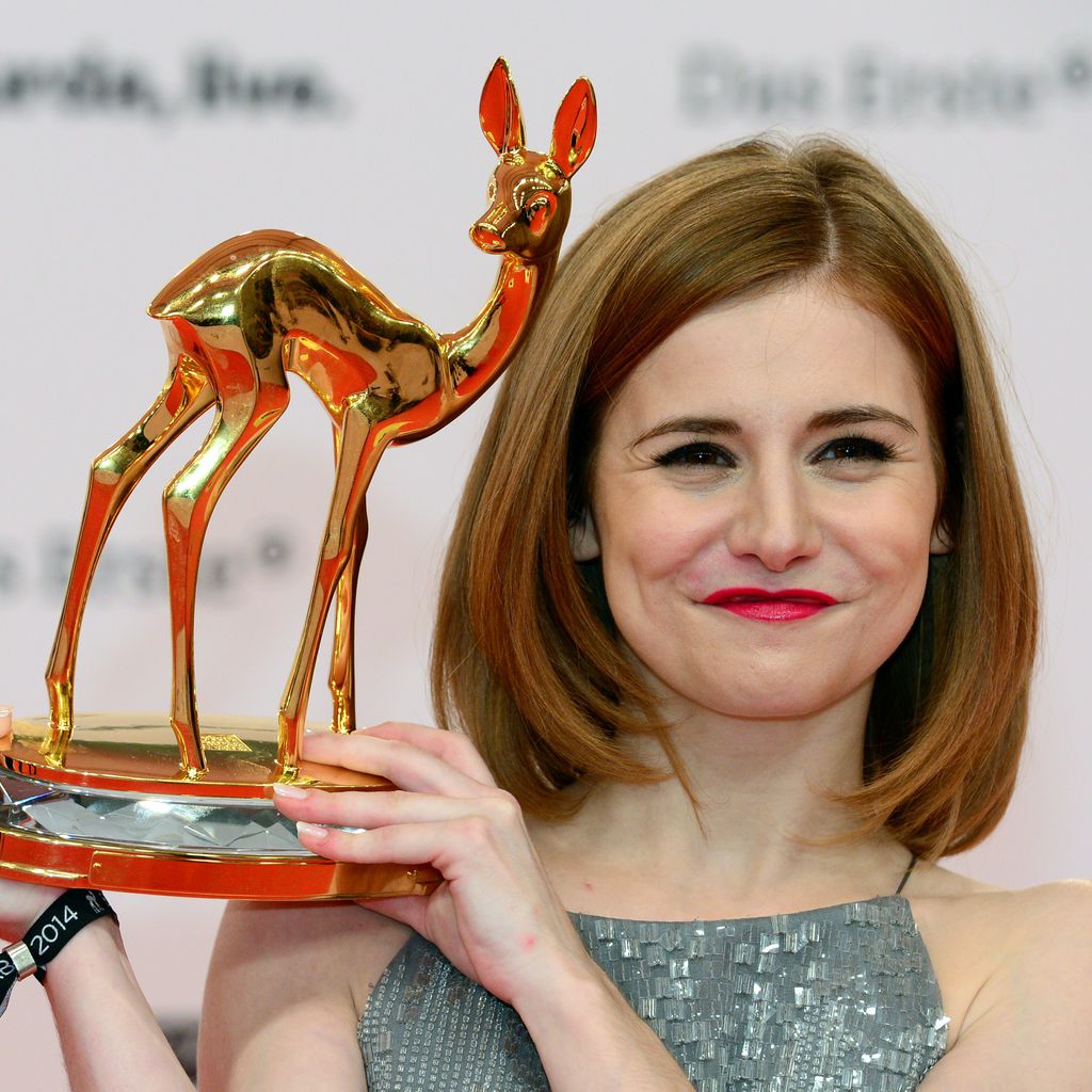 Josefine Preuß bei der Bambi-Verleihung