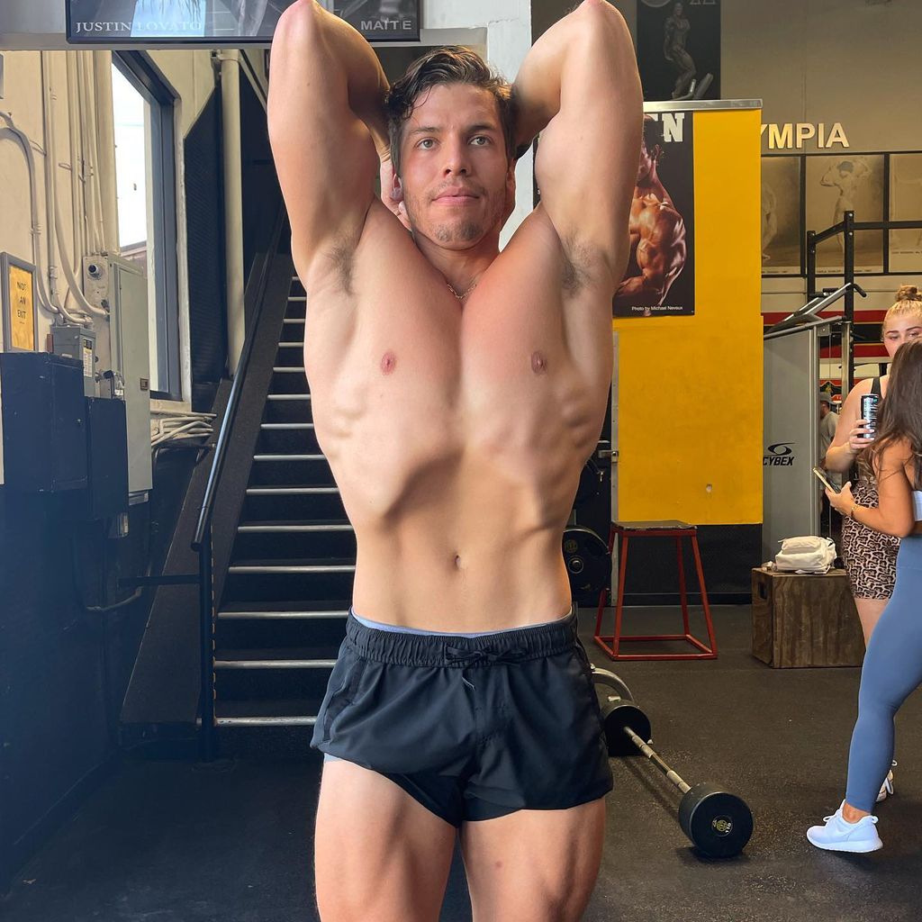 Joseph Baena beim Training, Oktober 2021