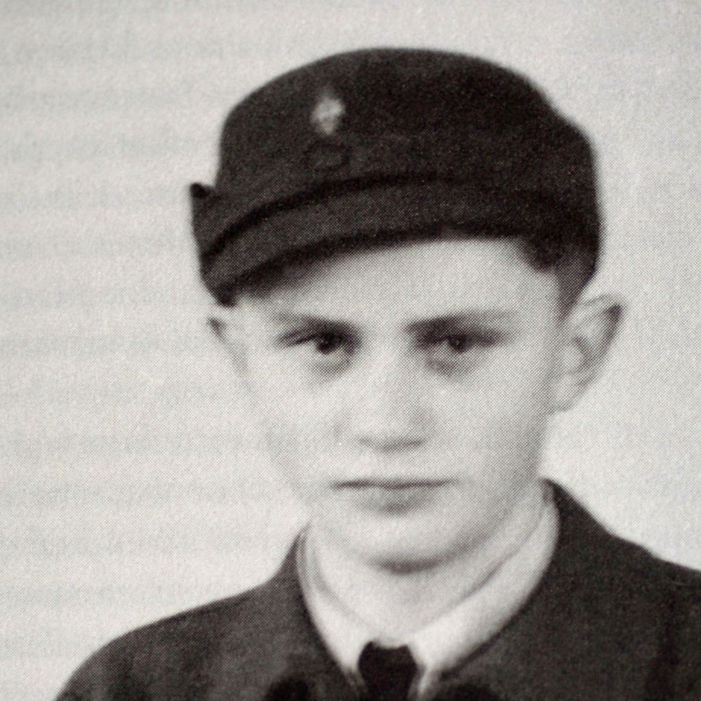 Joseph Ratzinger im Alter von 16 Jahren