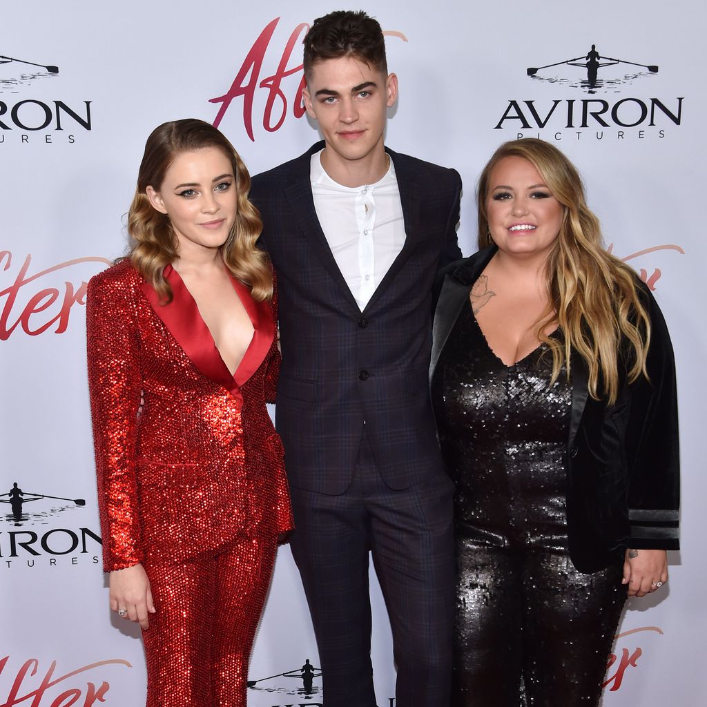 Josephine Langford, Hero Fiennes-Tiffin und Anna Todd