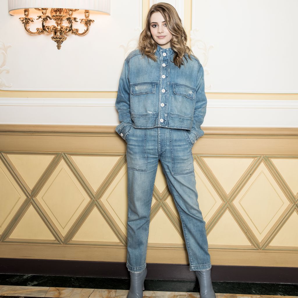 Josephine Langford im März 2019 in Mailand