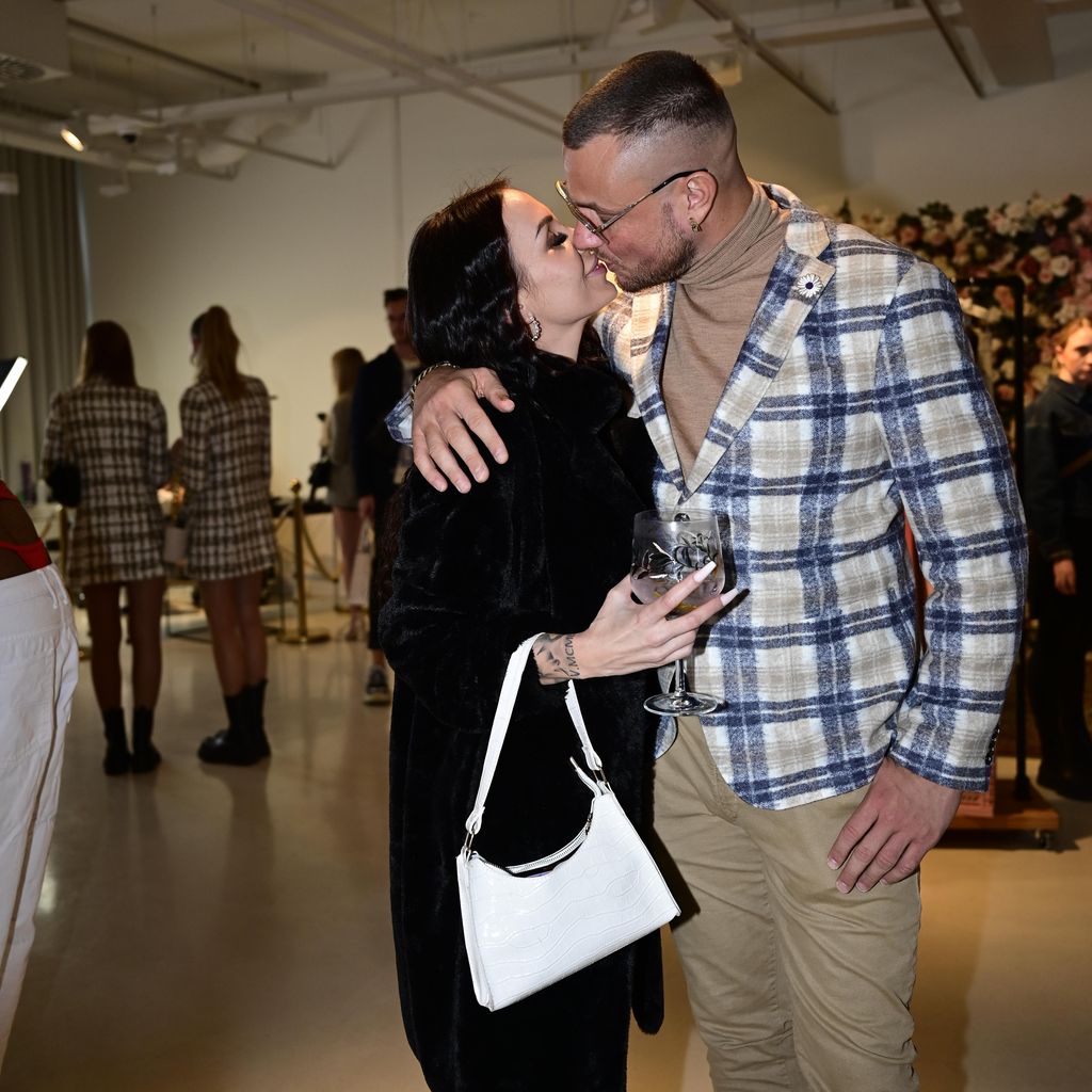 Josephine Lehmann und Eric Sindermann beim Mates Date Influencer Event auf der Berlin Fashion Week