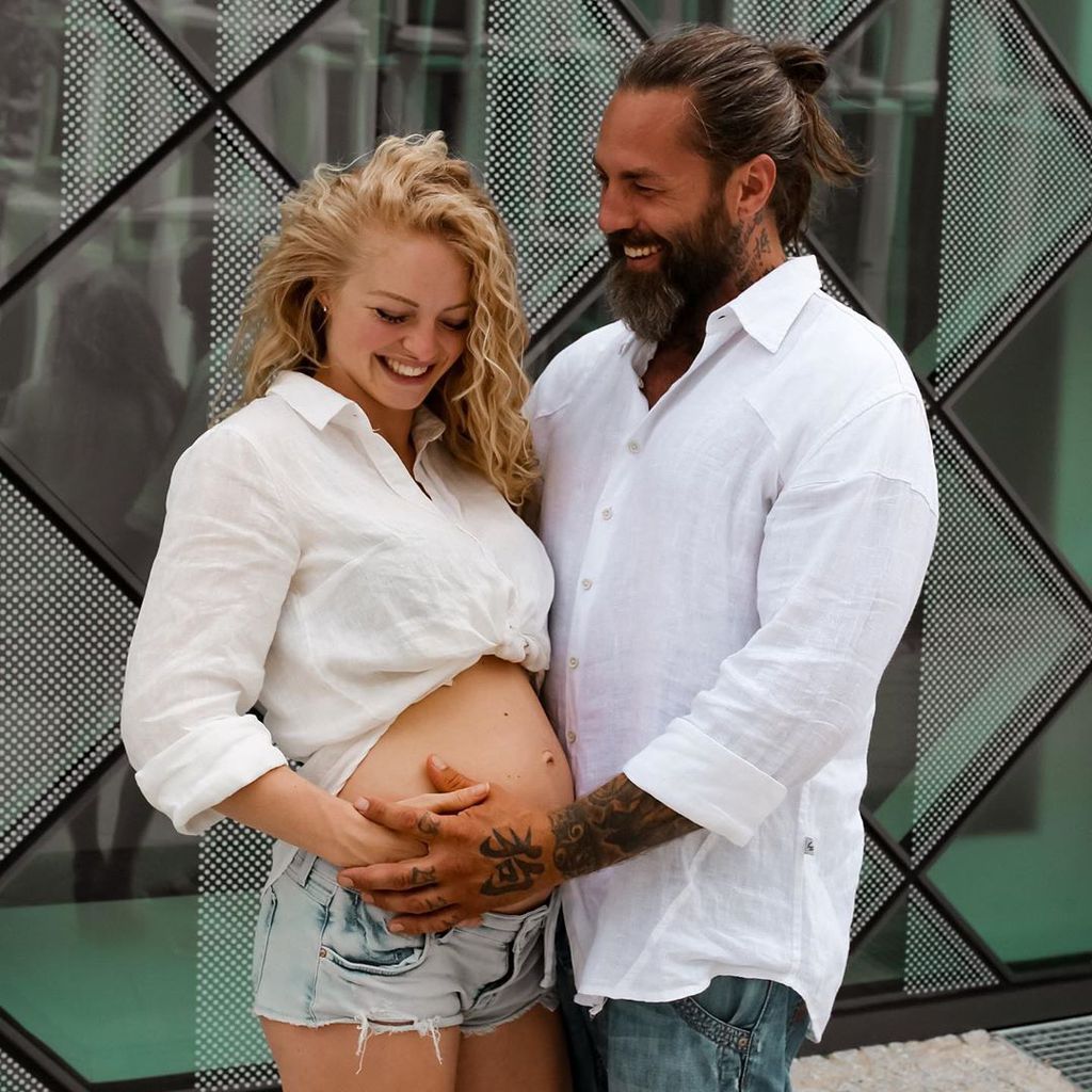 Josephine Welsch mit ihrem Ex-Partner Robert "Wolf" Dallmann