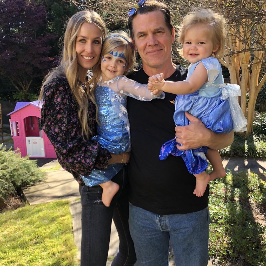 Josh Brolin mit seiner Familie
