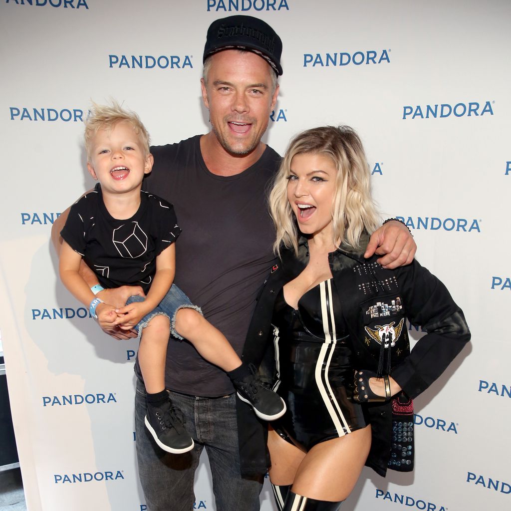 Josh Duhamel mit Fergie und Söhnchen Axl in L.A. 2016