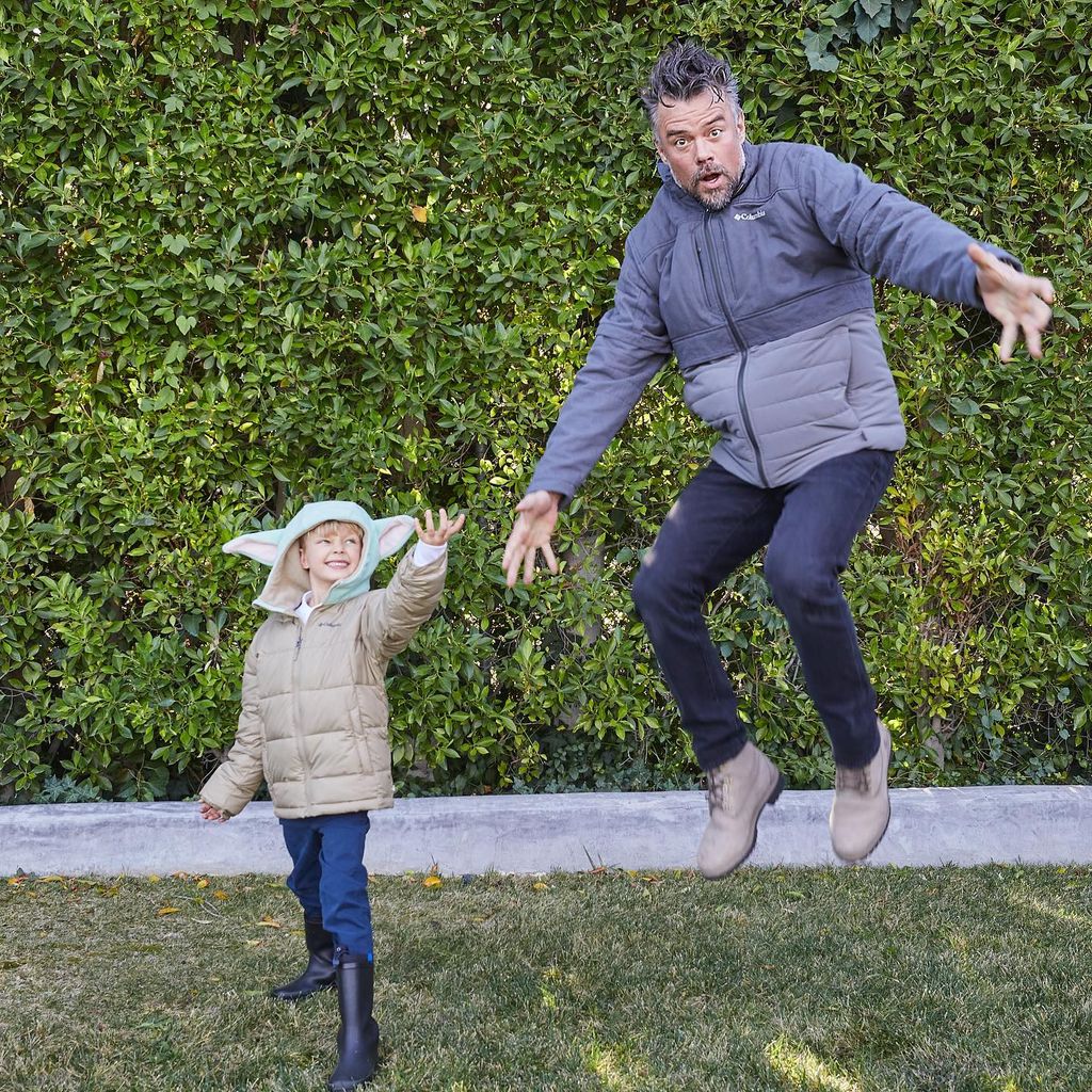 Josh Duhamel mit seinem Sohn Axl