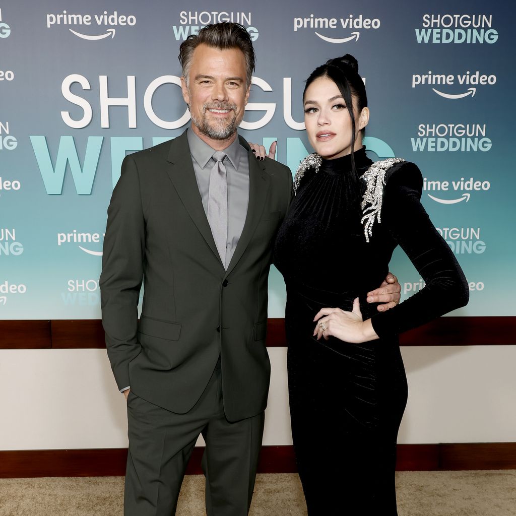 Josh Duhamel and Audra Mari im Januar 2023