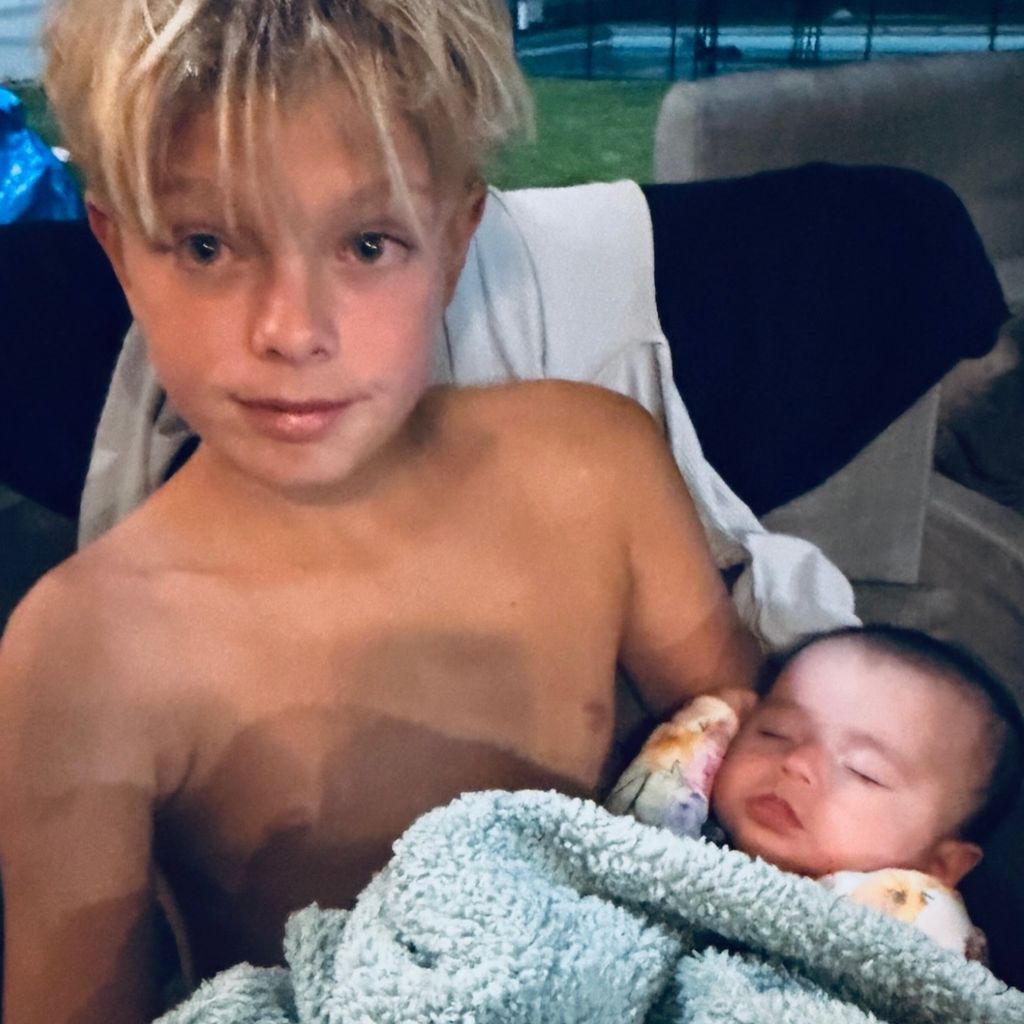 Josh Duhamels Sohn Axl und seine Schwester