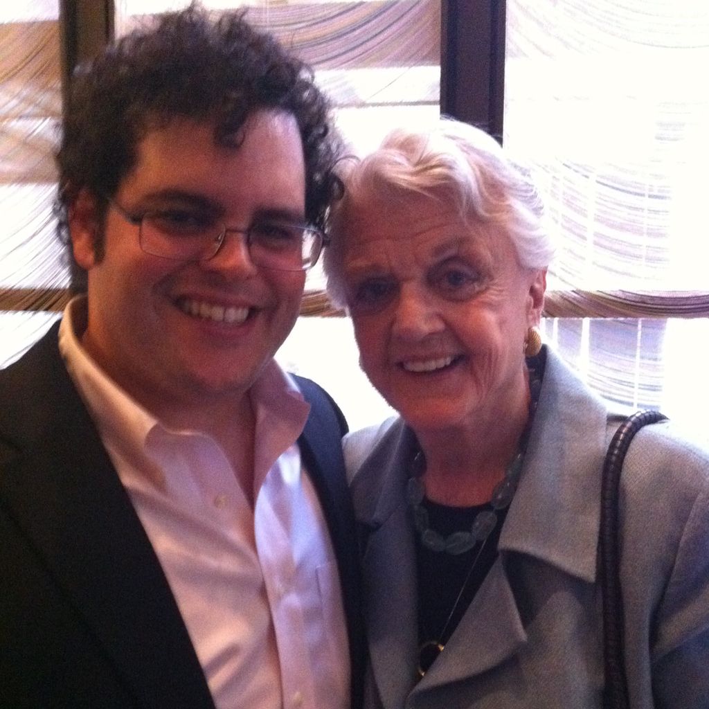 Josh Gad und Angela Lansbury (†96)