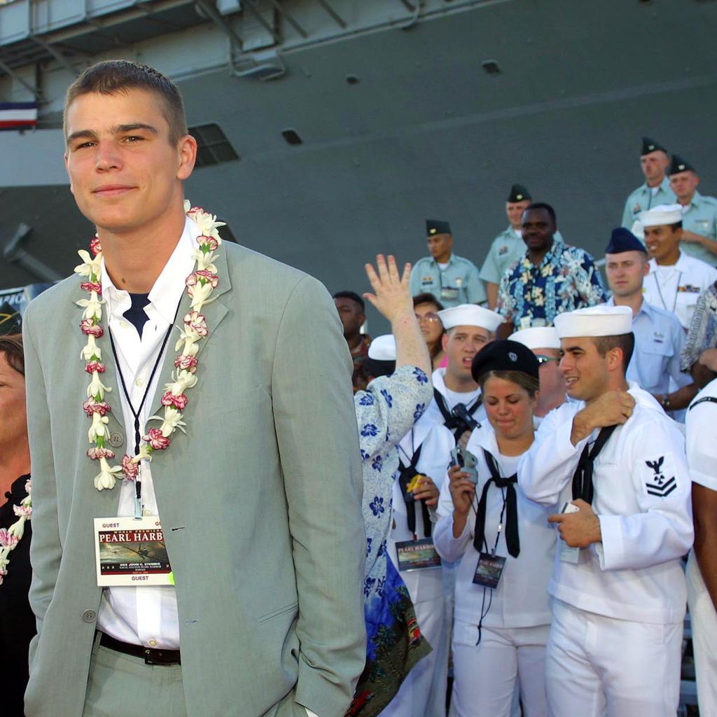 Josh Harnett bei der Weltpremiere von "Pearl Harbor" 2001