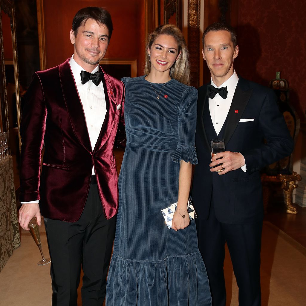 Josh Hartnett, Tamsin Egerton und Benedict Cumberbatch im März 2019 in London