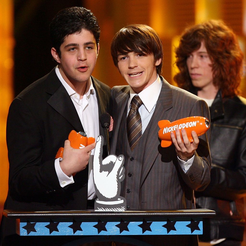 Josh Peck und Drake Bell im April 2006