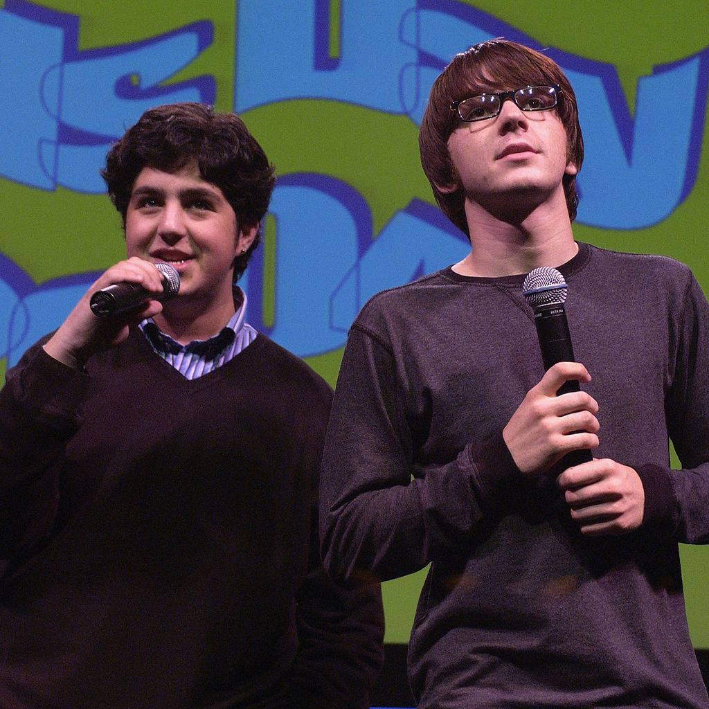 Josh Peck und Drake Bell im August 2004