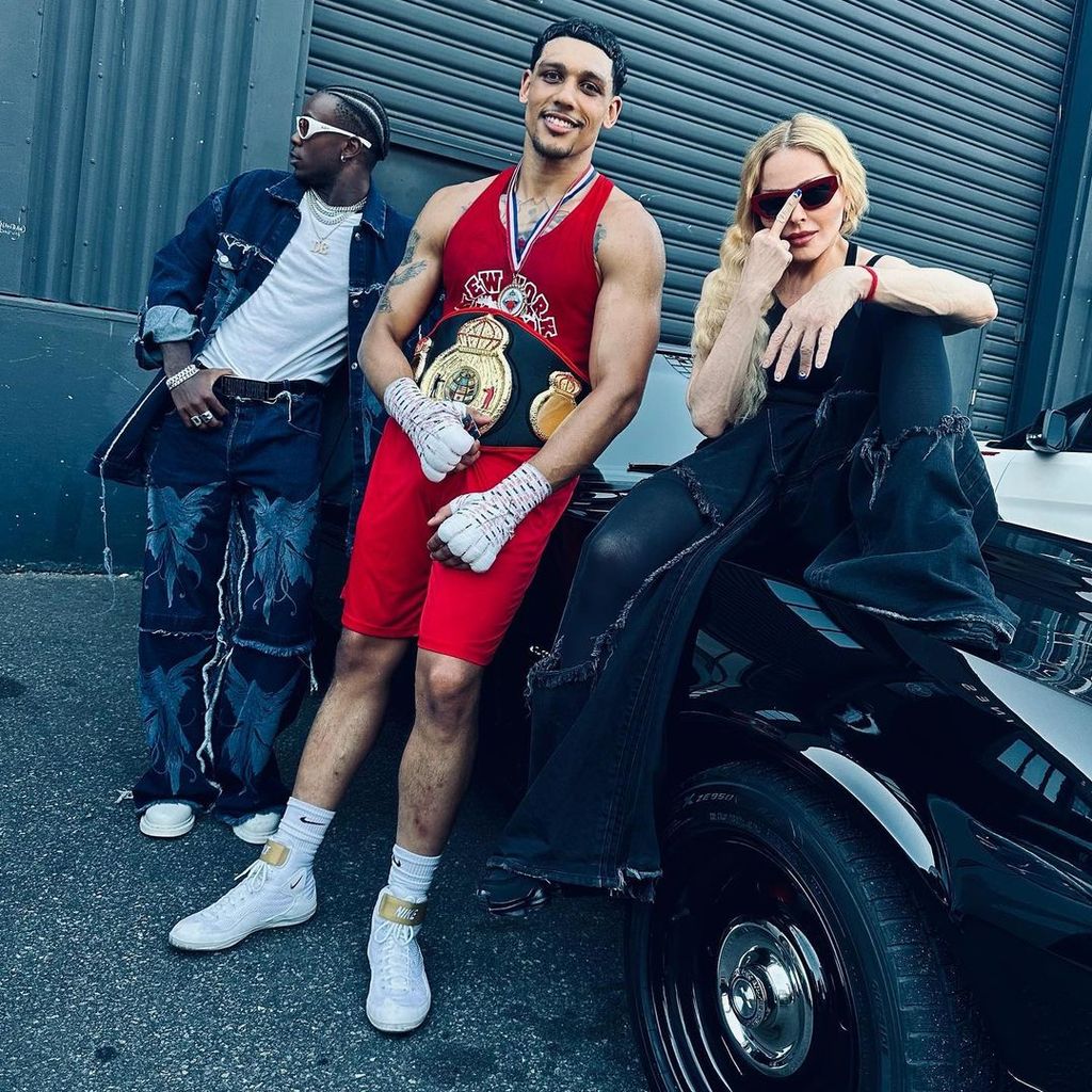 Josh Popper und Madonna, 2023