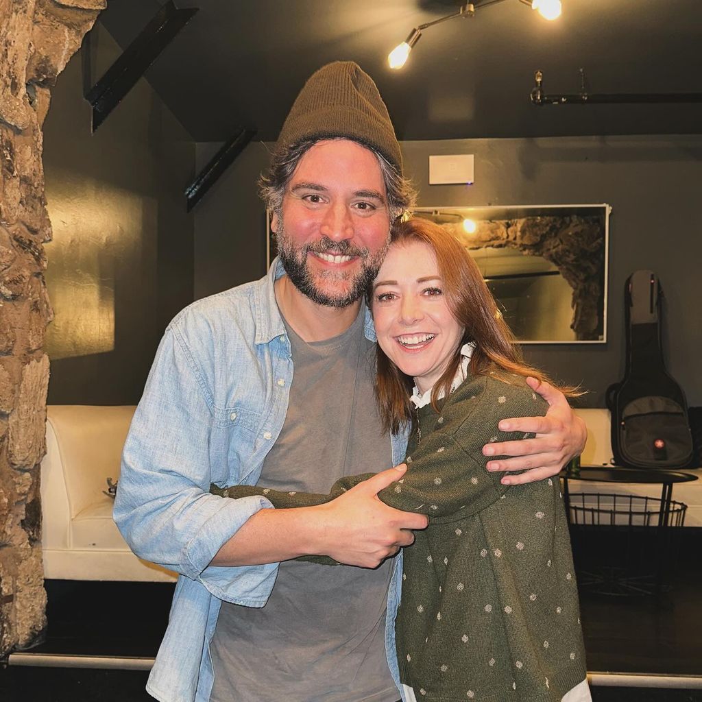 Josh Radnor und Alyson Hannigan im Dezember 2023