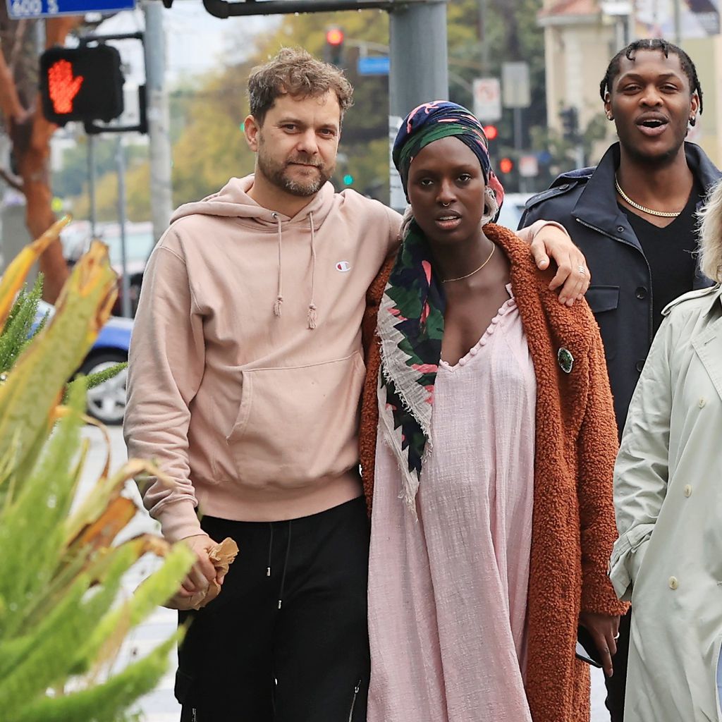 Joshua Jackson und Jodie Turner-Smith im März 2020