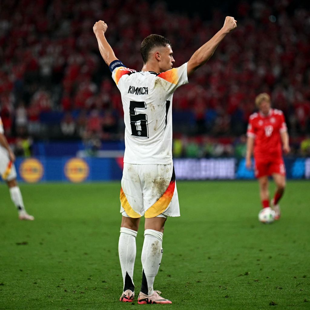 Joshua Kimmich beim EM-Spiel gegen Dänemark