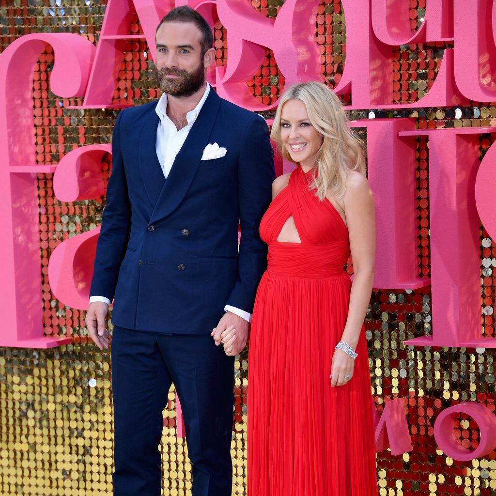 Joshua Sasse und Kylie Minogue im Juni 2016