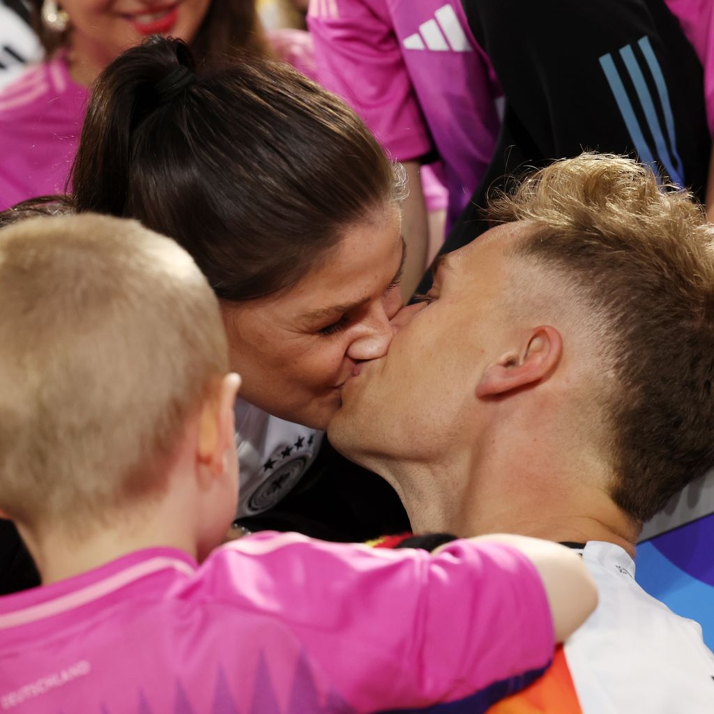 Joshua und Lina Kimmich im Juni 2024