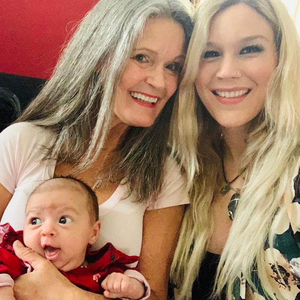 Joss Stone mit ihrer Mutter Wendy Stoker und Tochter Violet