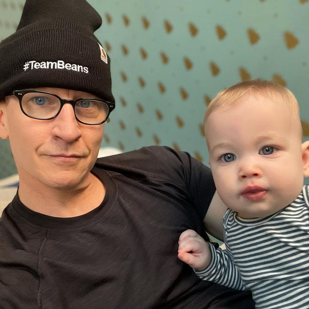Journalist Anderson Cooper und sein Sohn Wyatt