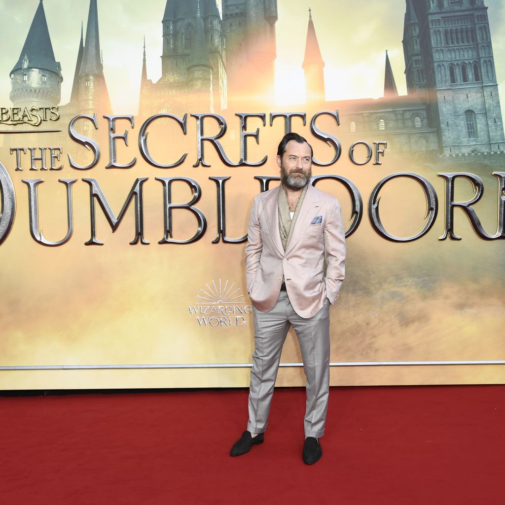 Jude Law bei der Premiere zu "Fantastic Beasts: The Secrets of Dumbledore" 2022 in London