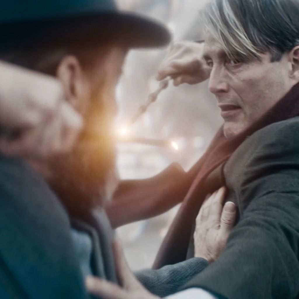 Jude Law und Mads Mikkelsen in "Phantastische Tierwesen 3: Dumbledores Geheimnisse"