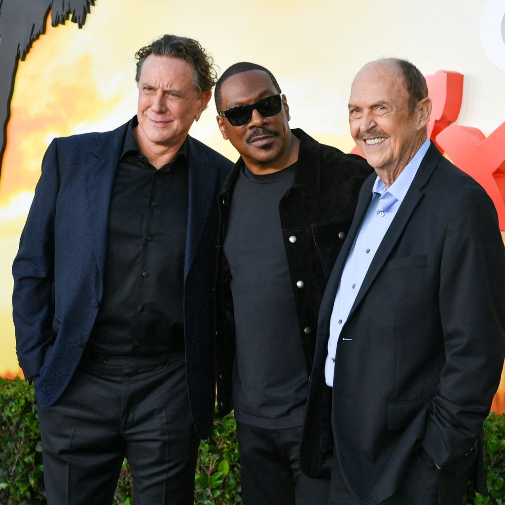 Judge Reinhold, Eddie Murphy und John Ashton, 2024