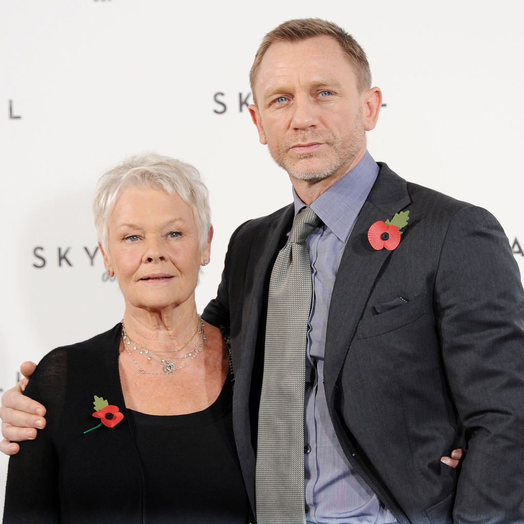Judi Dench und Daniel Craig im November 2011 in London