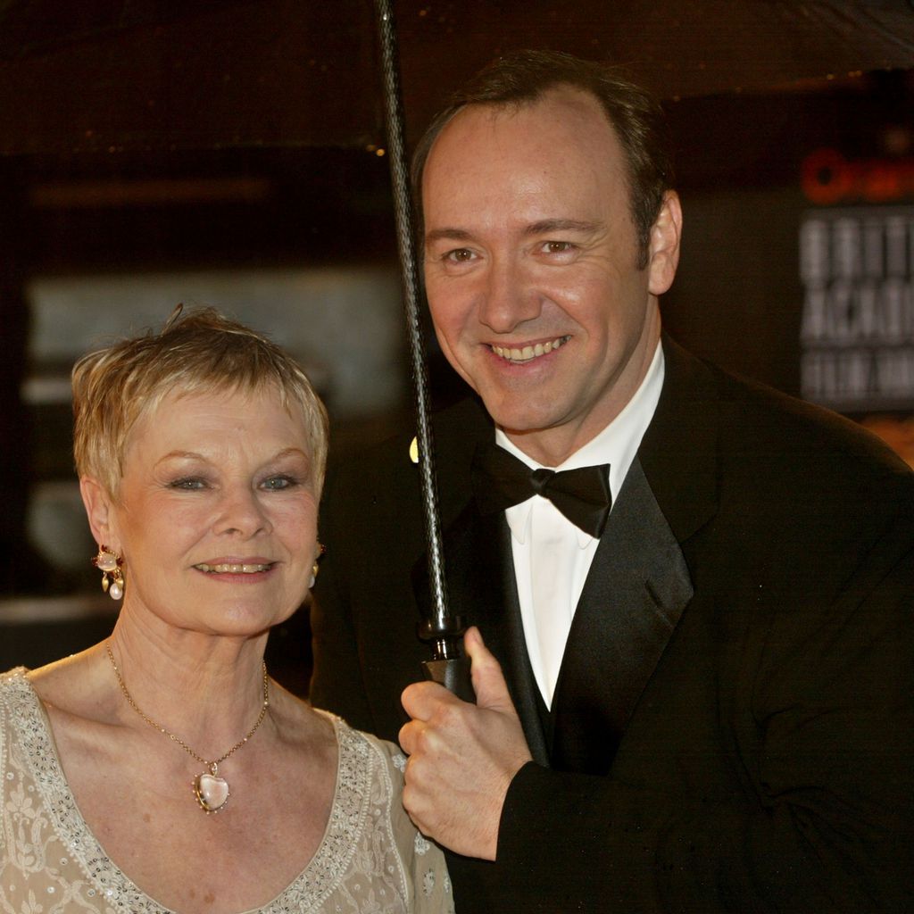 Judi Dench und Kevin Spacey im Jahr 2002
