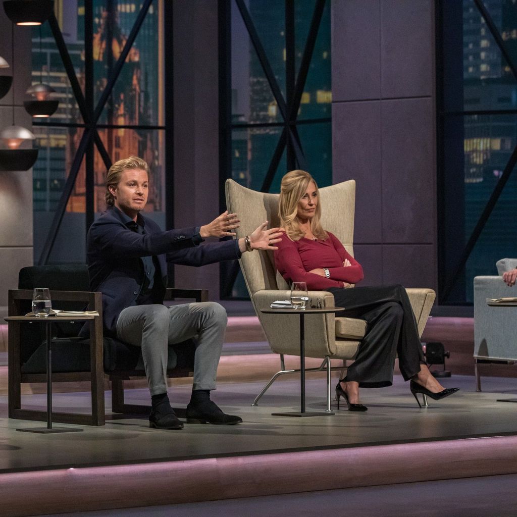 Judith Williams, Nico Rosberg und Dagmar Wöhrl bei "Die Höhle der Löwen"