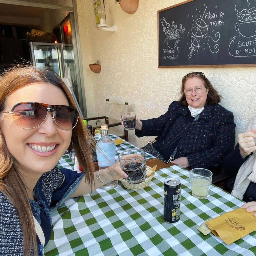 Judith Williams mit ihren Eltern Carol und Daniel