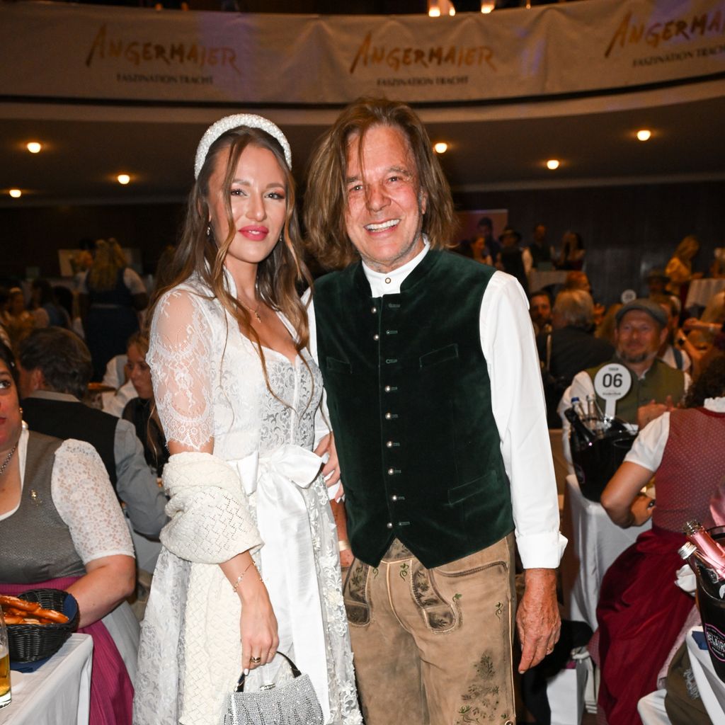 Jürgen Drews und Joelina Drews im September 2025 in München