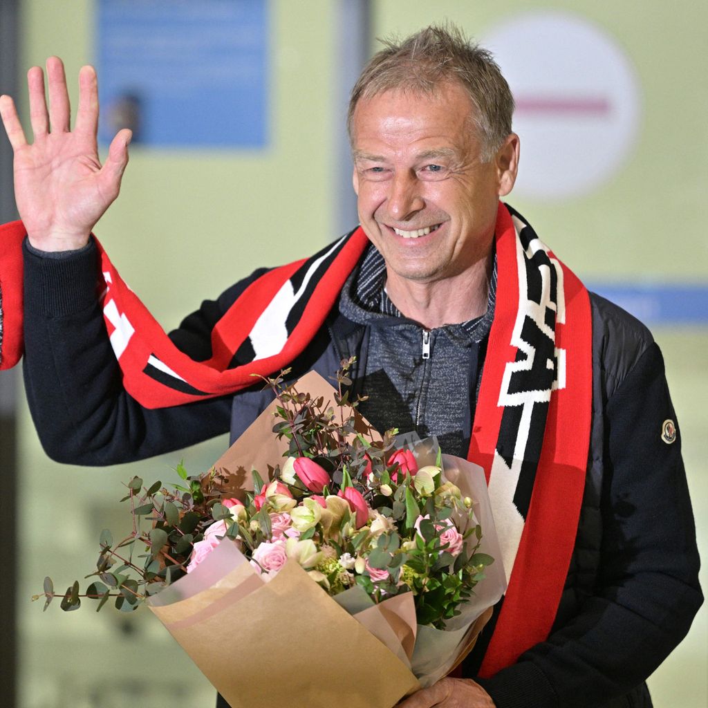 Jürgen Klinsmann bei seiner Vorstellung in Südkorea