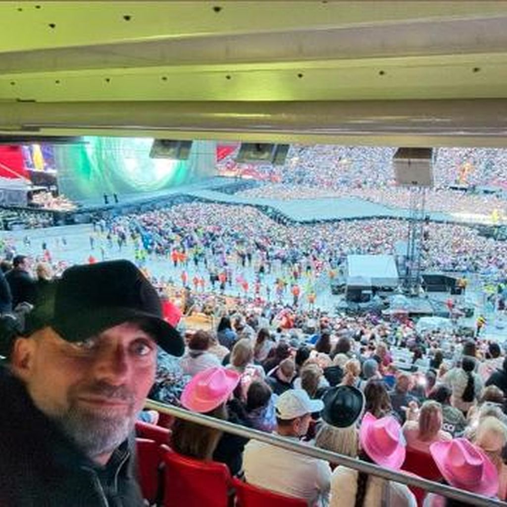 Jürgen Klopp bei der "The Eras"-Tour