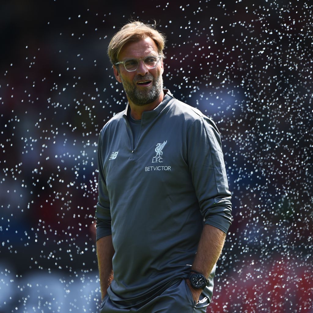 Jürgen Klopp vor einem Freundschaftsspiel