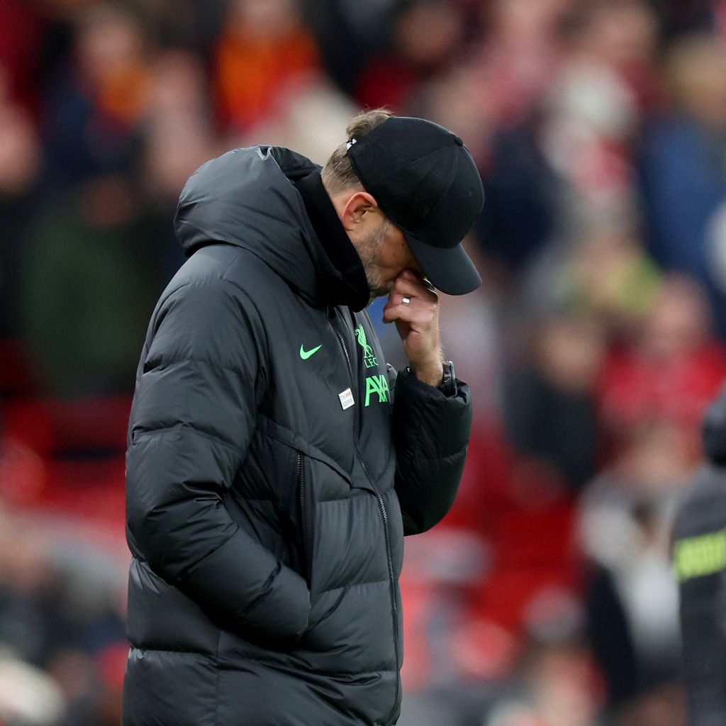 Jürgen Klopp beim Fußballspiel, Januar 2024